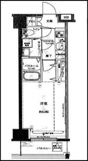 クレヴィスタ中板橋の間取り画像