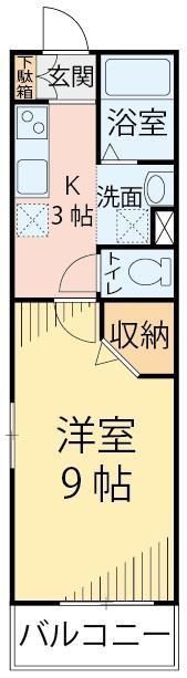 ラヴィータ原町の間取り画像