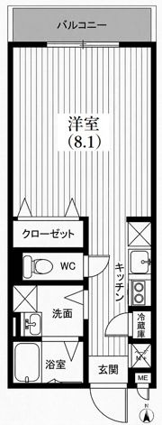 フロンティアスピリットⅢの間取り画像