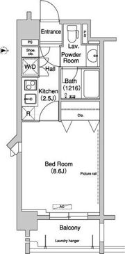 コンフォリア下北沢の間取り画像