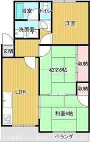 一色第3マンションの間取り画像