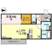 メゾンクレール瀬田北の間取り画像