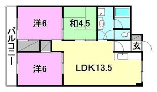 カーサグラン余戸の間取り画像