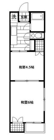 コーポ三樹の間取り画像