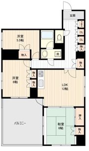 ツインパレスの間取り画像