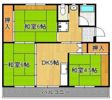 ビレッジハウス本城3号棟の間取り画像