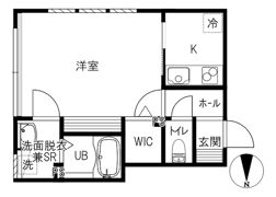 パスト中代の間取り画像