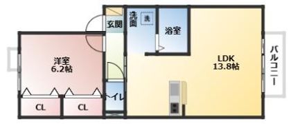 カーサ・フィーナの間取り画像