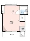ローズアパートQ16番館の間取り画像