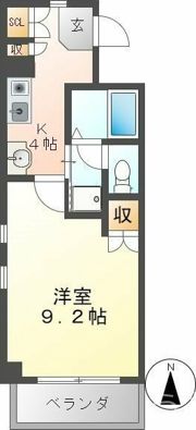 グランドゥール古出来の間取り画像