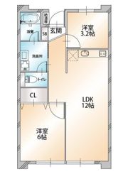 ハビテ小平の間取り画像