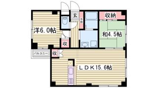 グレンコート御影の間取り画像