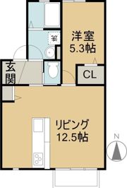 ル・シェル IIIの間取り画像