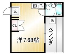 HAMASO京都今出川の間取り画像