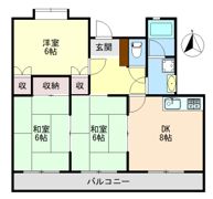 サニーテラスの間取り画像