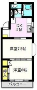 サンコーポ吉井の間取り画像