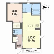 フェリシード ピュの間取り画像