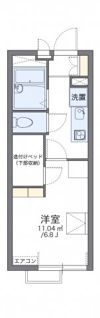 レオパレスCHACOの間取り画像