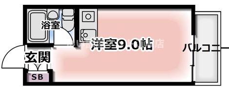 コーポ春日の間取り画像