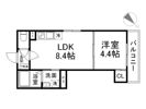 F Canens SEAMの間取り画像