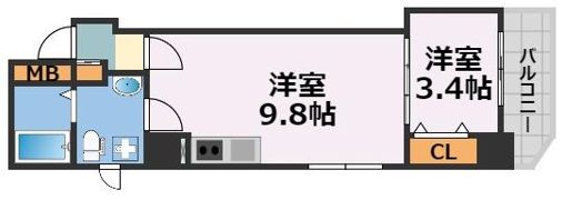 JESUS SQUARE nambaの間取り画像