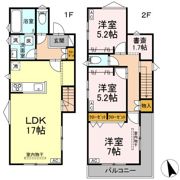 住吉町戸建?1号棟の間取り画像