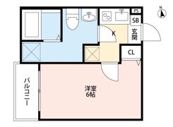 コムディエノの間取り画像