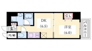 クオリス神戸本山レジデンスの間取り画像