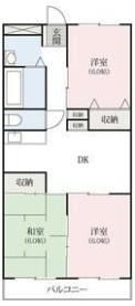 山口ハイツⅠの間取り画像