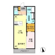 ルミエールクレストの間取り画像