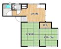 コーポ永井の間取り画像
