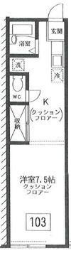 ファミールの間取り画像
