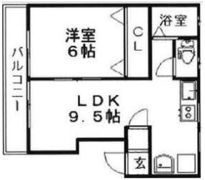 ホーエーハイツの間取り画像
