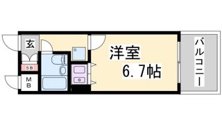朝日プラザαポート神戸の間取り画像