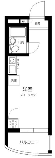 レジダンス・イン・三軒茶屋の間取り画像