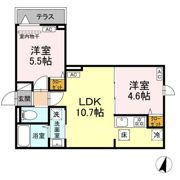 セレスティア江戸川Ⅱの間取り画像