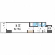 スプランディッド難波WESTの間取り画像