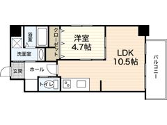 ASTER中広の間取り画像