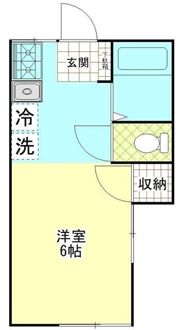 サンハイツ追浜の間取り画像