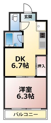 フォレストコートの間取り画像