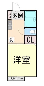 甲南ハイツの間取り画像