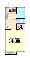甲南ハイツの間取り画像