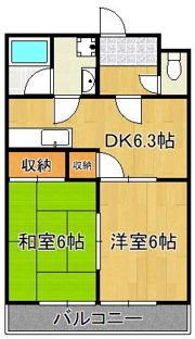 サンライズ門司の間取り画像