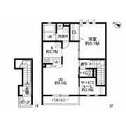 アムール Westの間取り画像
