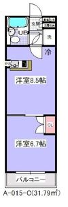 ローズマンション（A－015）の間取り画像