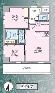 Area Fiveの間取り画像