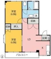 キャッスル中島Ⅰの間取り画像