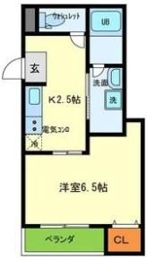 グランメールⅠの間取り画像