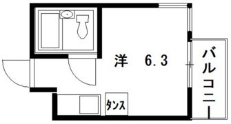 ベルエール牛田の間取り画像