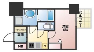 エスリード新大阪グランファーストの間取り画像